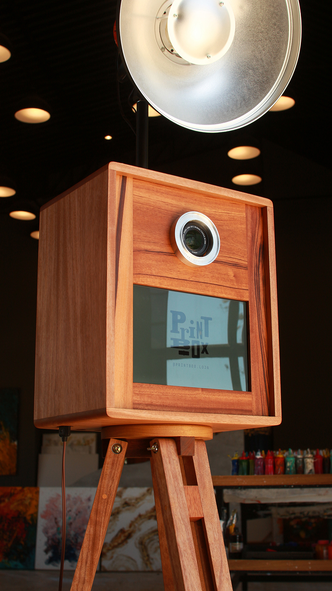 Totem do Val - Detalhe da câmera